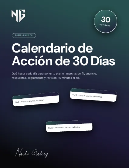 Portada: Calendario de Acción de 30 Días