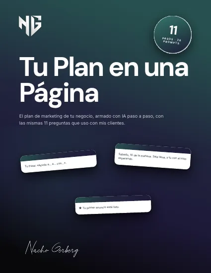 Portada: La guía Tu Plan en una Página